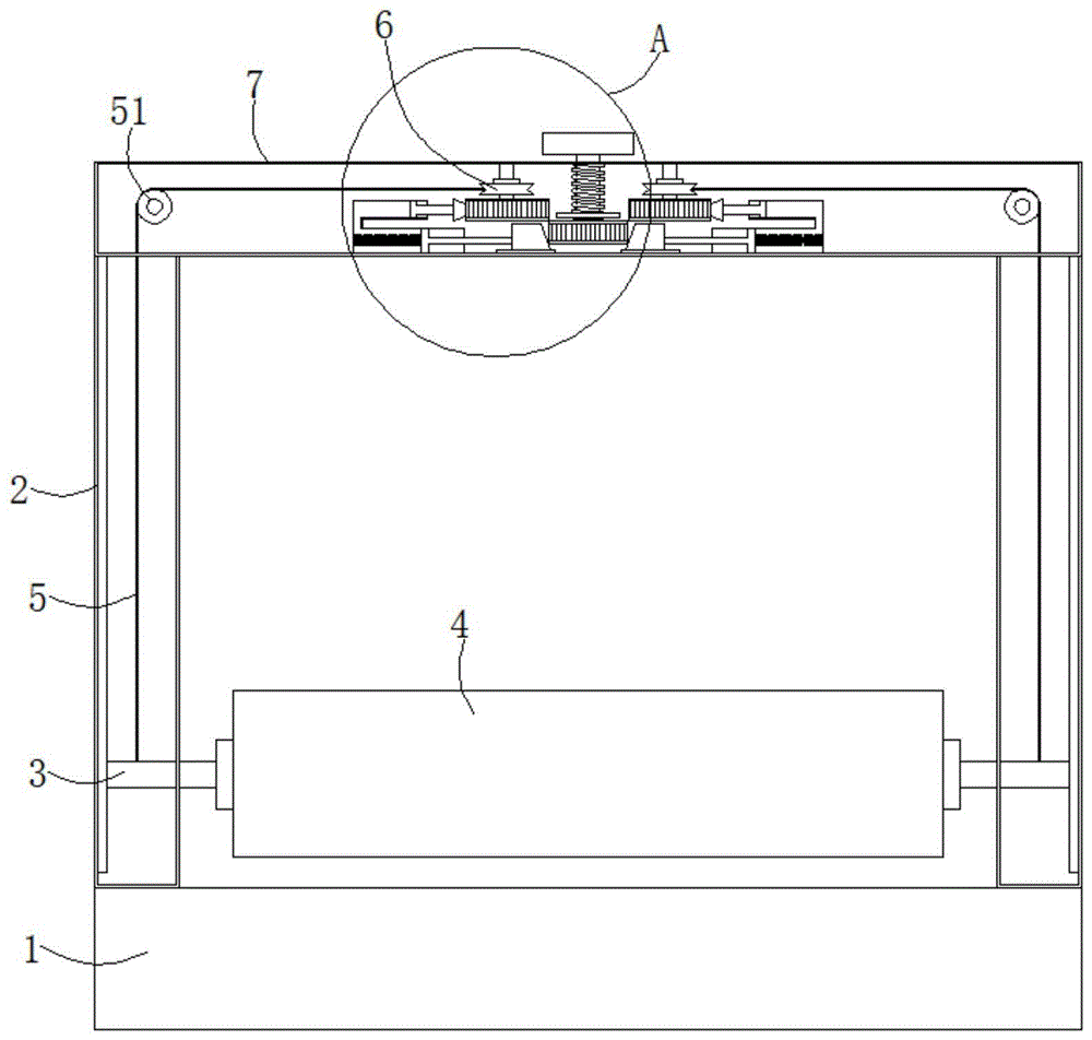 一种纺织布料加工用绷直装置的制作方法