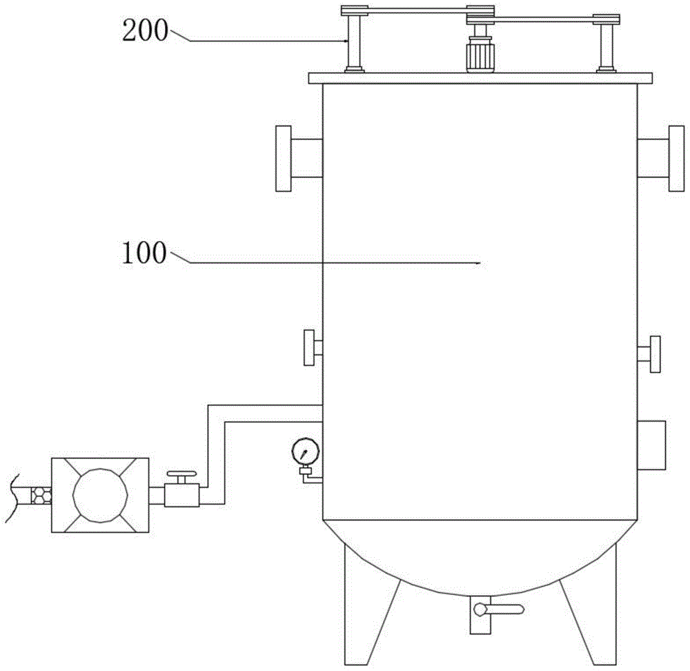 一种水浴式电加热汽化器的制作方法