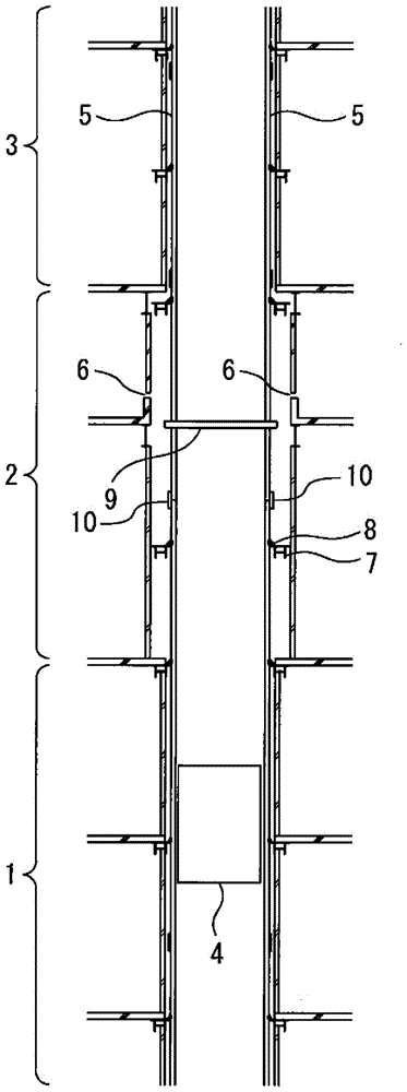 电梯的导轨连接装置的制作方法