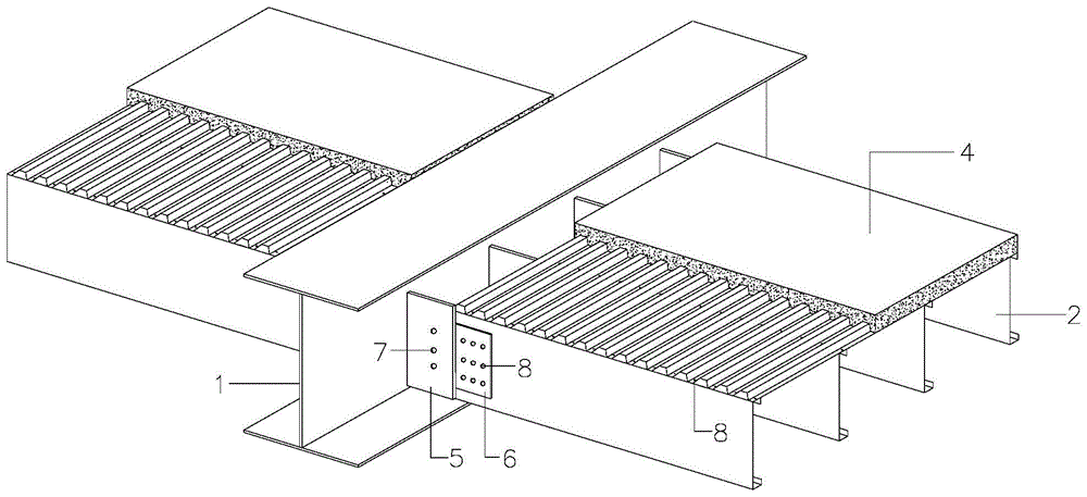 一种冷弯薄壁型钢装配式组合楼盖