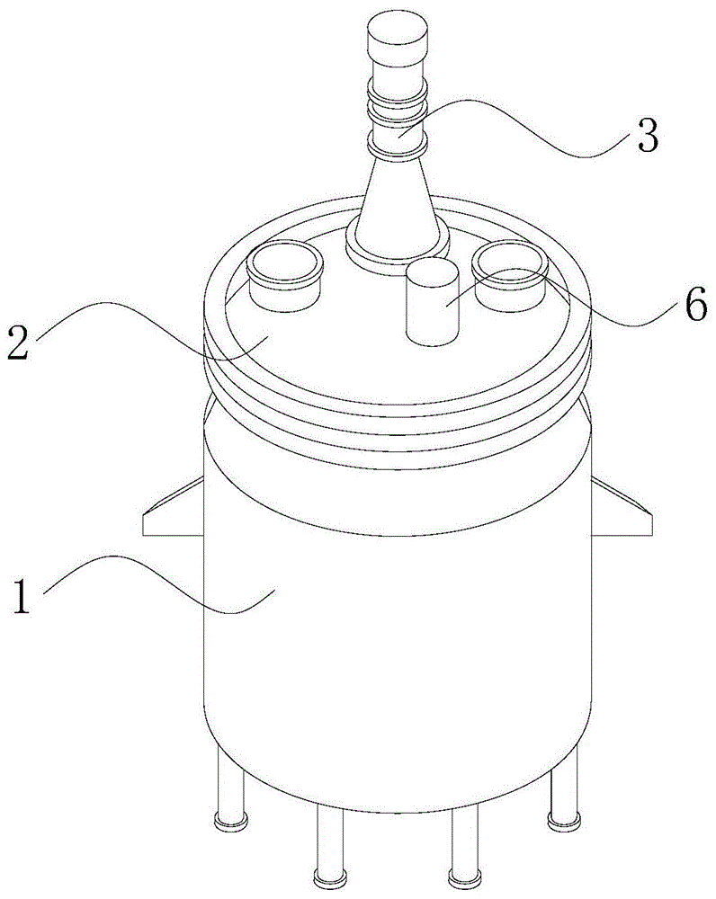 一种可变角度硼酰化钴反应釜搅拌器的制作方法