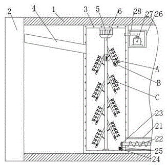 一种盾构用支撑泥气压开仓保压护壁施工方法与流程