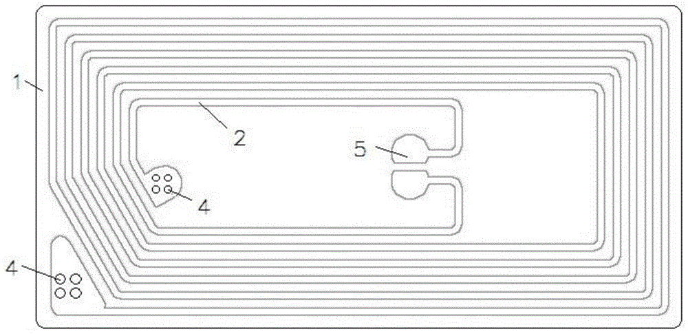 一种带有感应耦合线圈的FPC线路板的制作方法