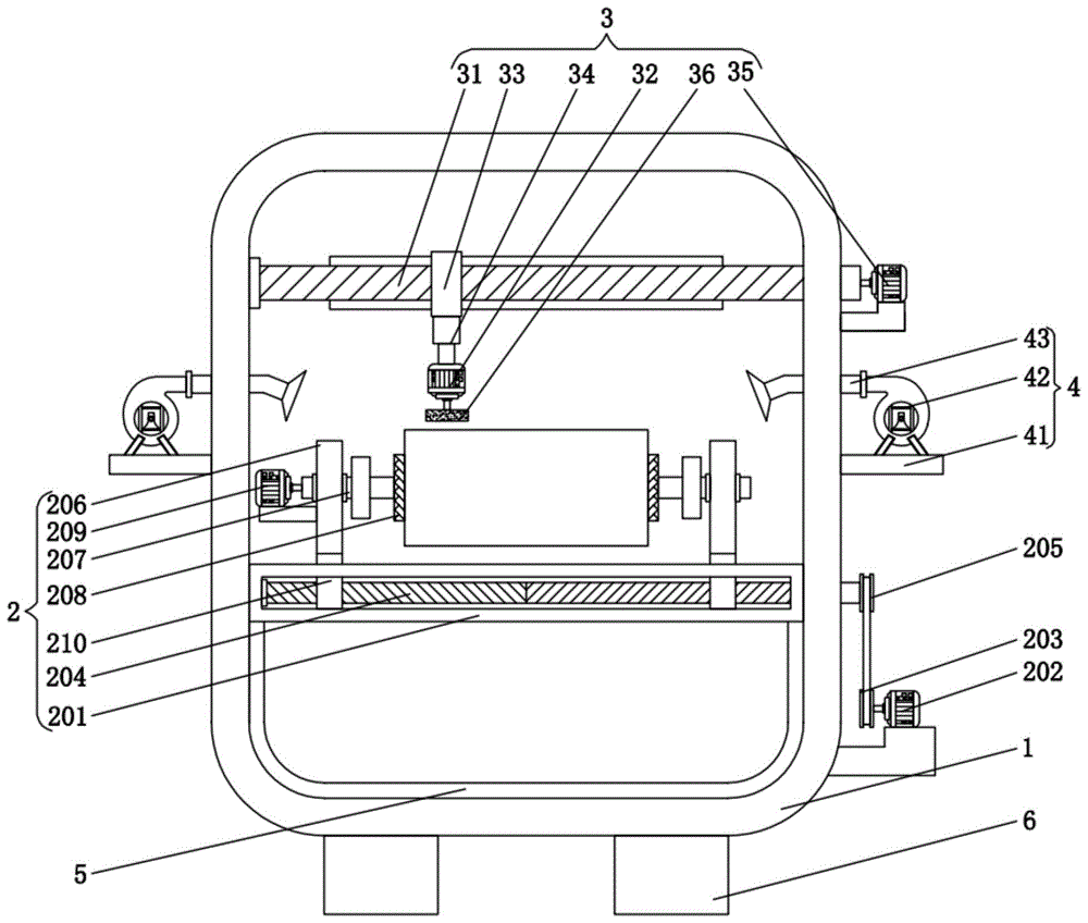 一种便于夹紧的五金件打磨装置的制作方法