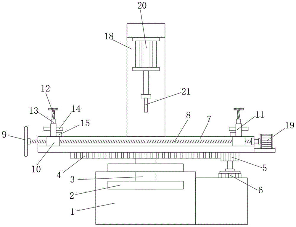 一种配电柜生产用框架冲孔装置的制作方法