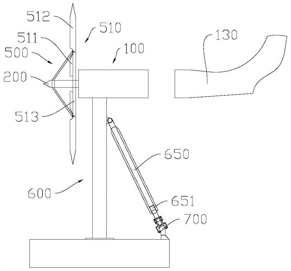 伞式拉力环形固定力架构风叶轮反推力磁悬浮风力发电机的制作方法