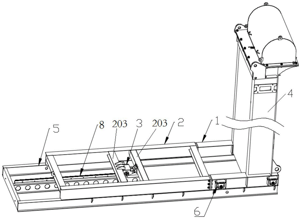 皮带式抽油机移机装置的制作方法
