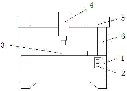 一种定位稳定且精准的数控机床的制作方法