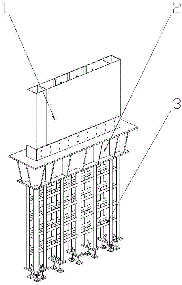 多腔体钢板组合剪力墙墙脚连接节点及其制作方法与流程