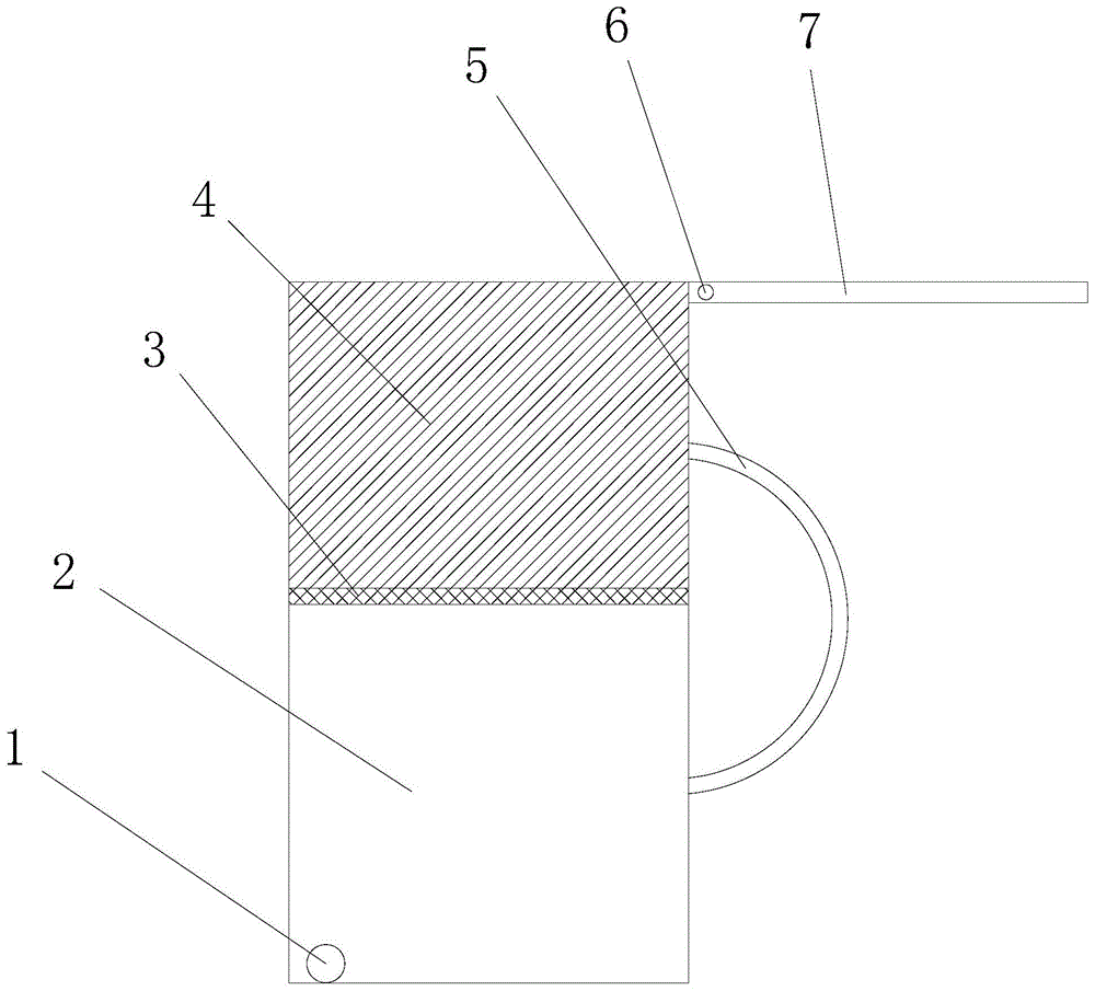 一种固液分离废液缸的制作方法