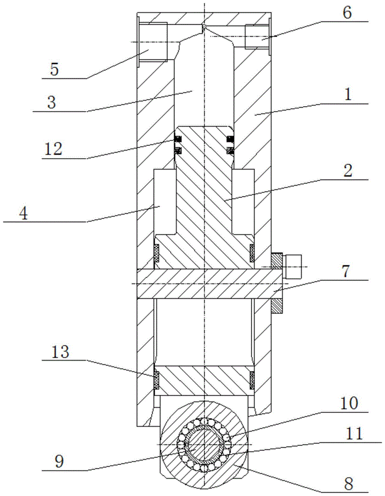 一种液压滚轮装置及具有该装置的伸缩支腿和工程机械的制作方法