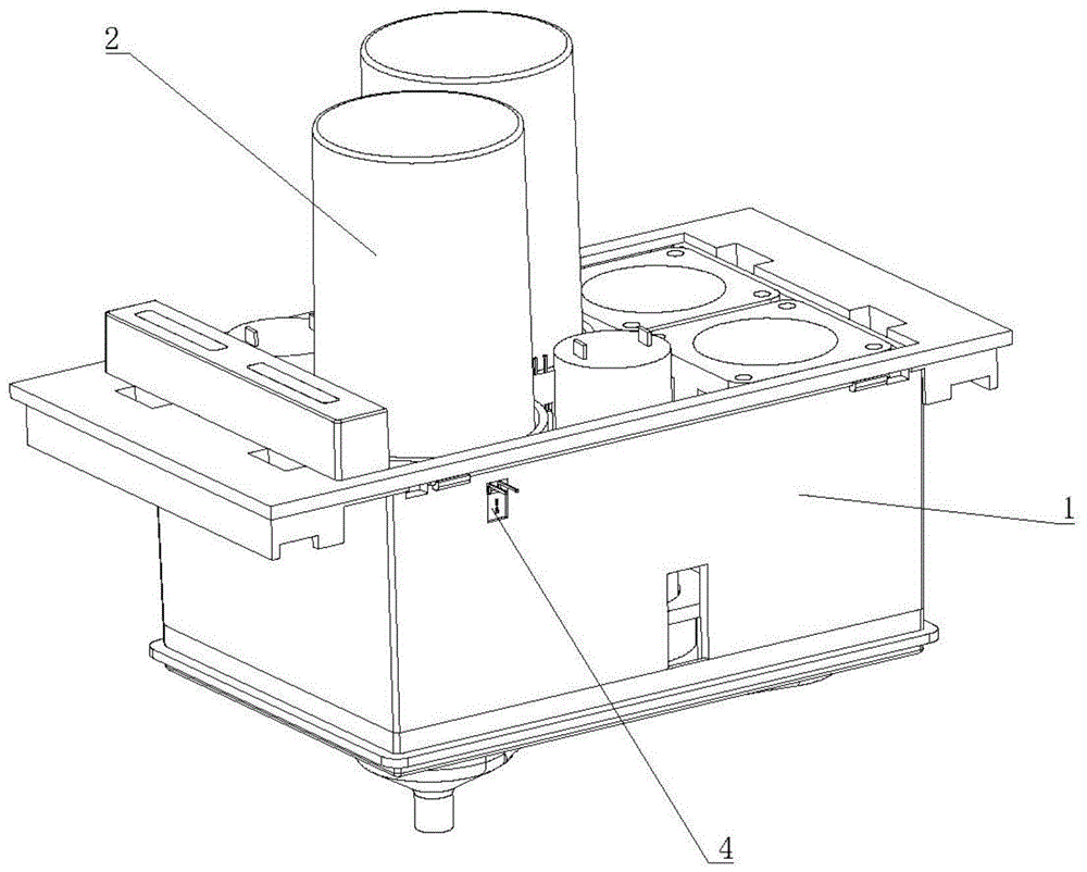 一种炒菜机固体调料余量检测装置的制作方法