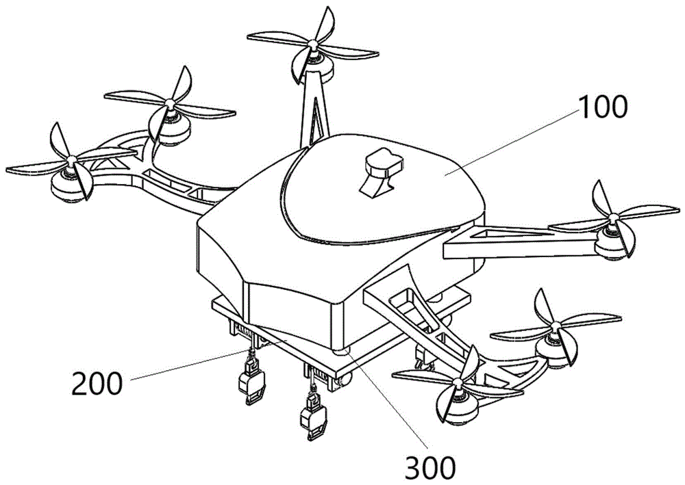 一种悬吊式载物无人机及其控制方法