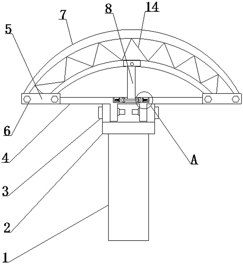一种立体圆弧拱桁架组合式钢结构屋架的制作方法