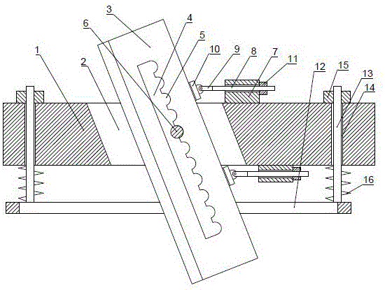 一种真丝面料织造用剑杆机的宽幅切割装置的制作方法
