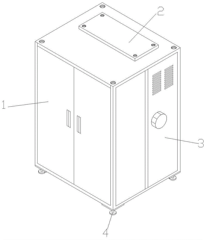 一种三维动画设计模型展示装置的升降底座
