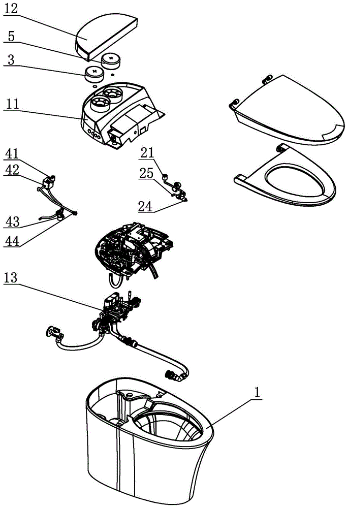 一种智能马桶的制作方法