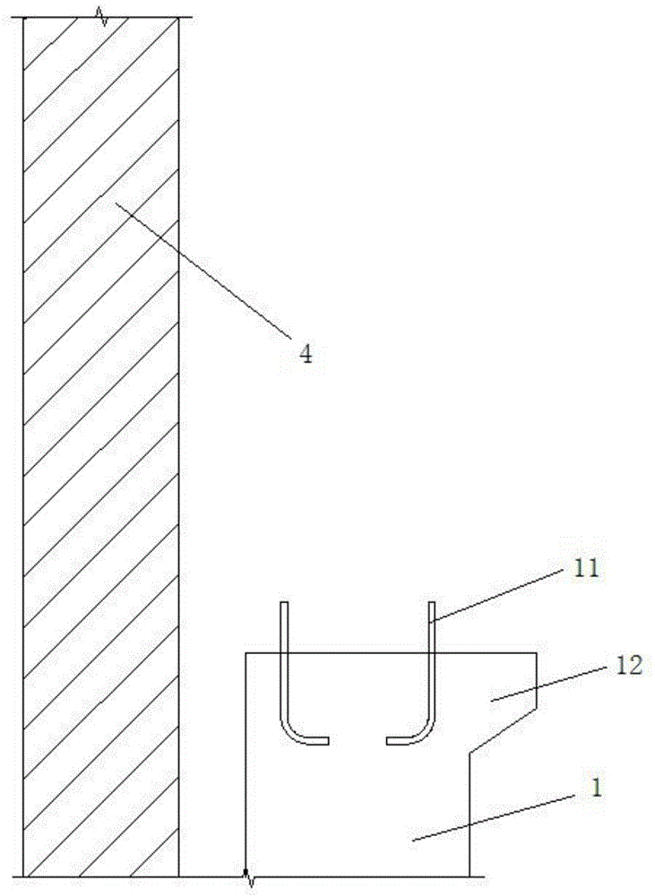 一种装配式结构的侧墙与中板的连接节点及其施工方法与流程