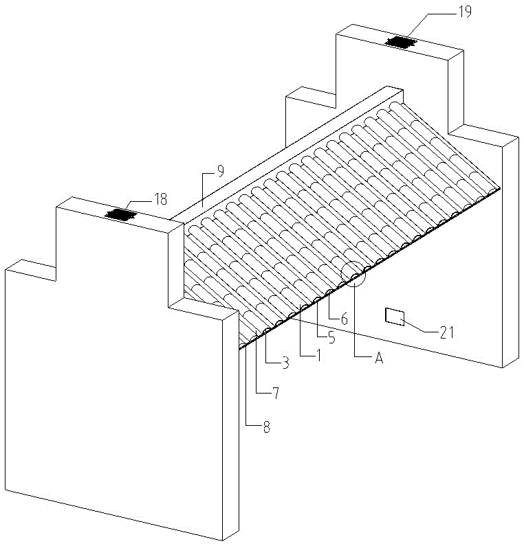 一种具有发电供热通风换气多功能的黛瓦型太阳能屋顶