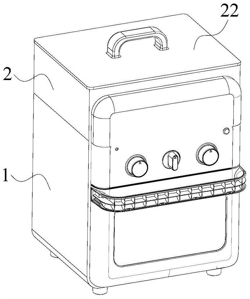 一种具有清洗功能和杀菌消毒功能的多功能烤箱的制作方法