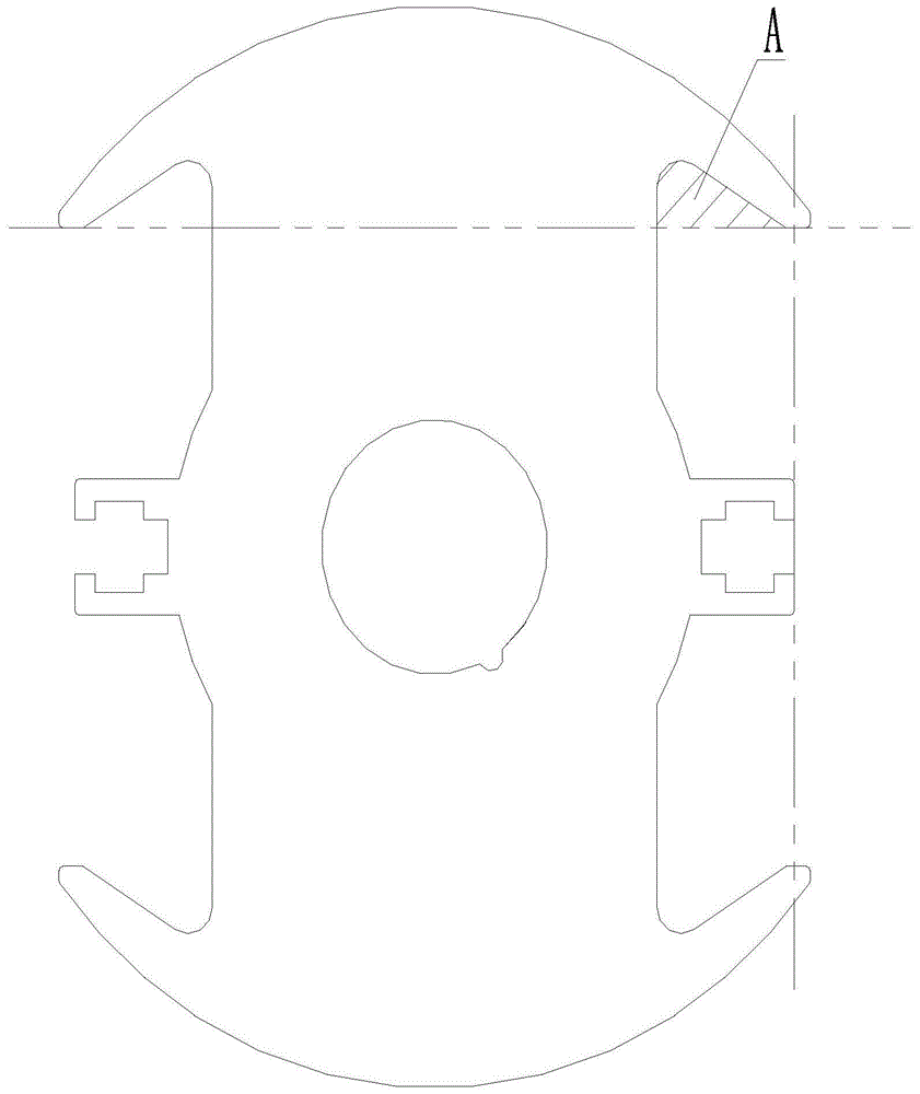 一种发电机转子绕线模的制作方法