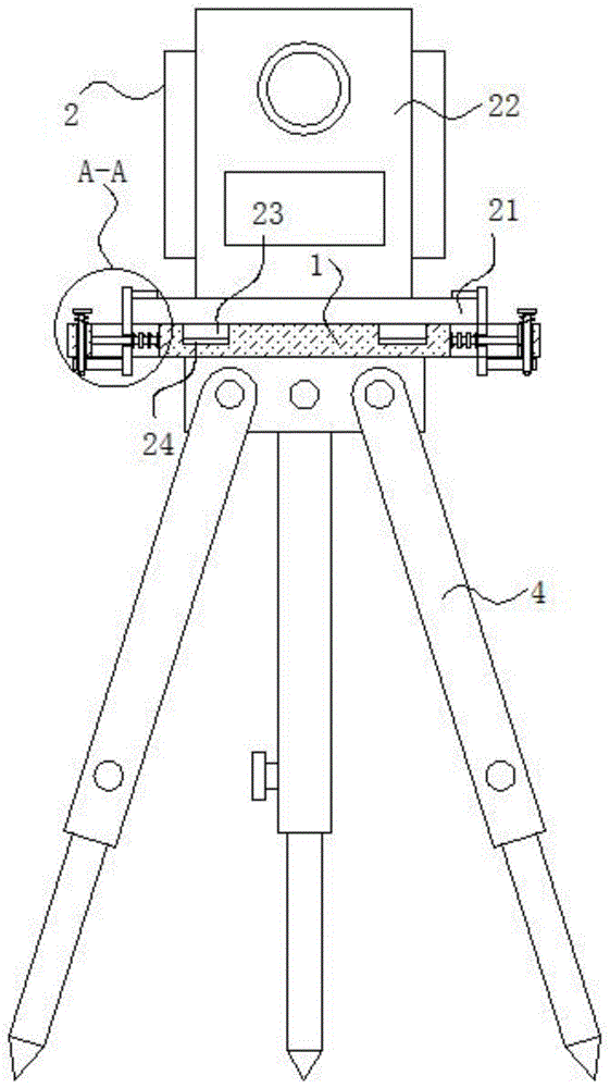 一种公路勘察设计用测量装置的制作方法