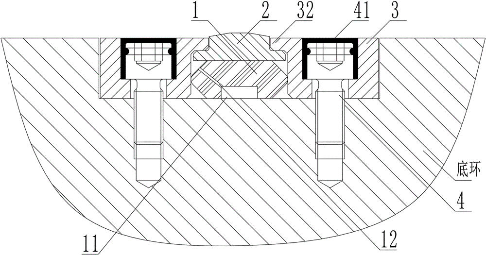 水轮机导叶端面密封结构及方法与流程