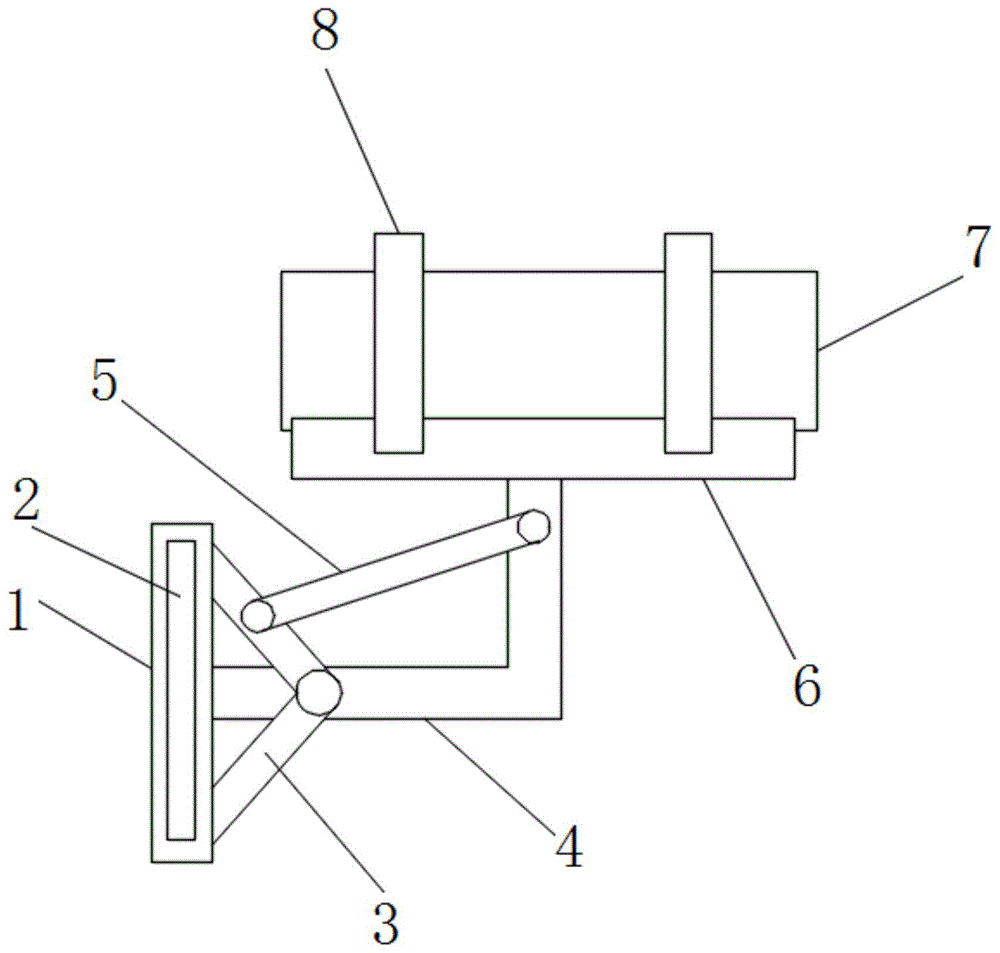 监控摄像头支架的制作方法