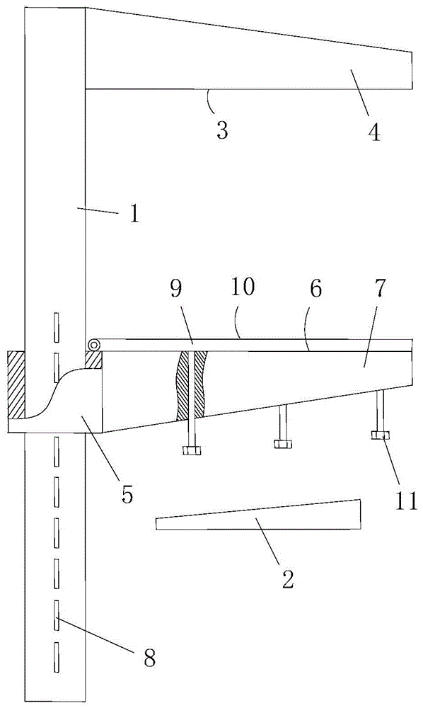 可调梁夹具的制作方法