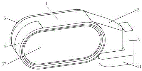 一种抗撞的用于汽车的电动折叠后视镜的制作方法