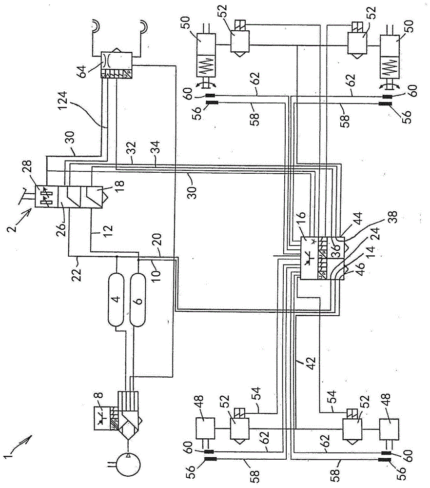 具有集成的中央制动控制器的实施为结构单元的中央电子气动压力调节模块的制作方法