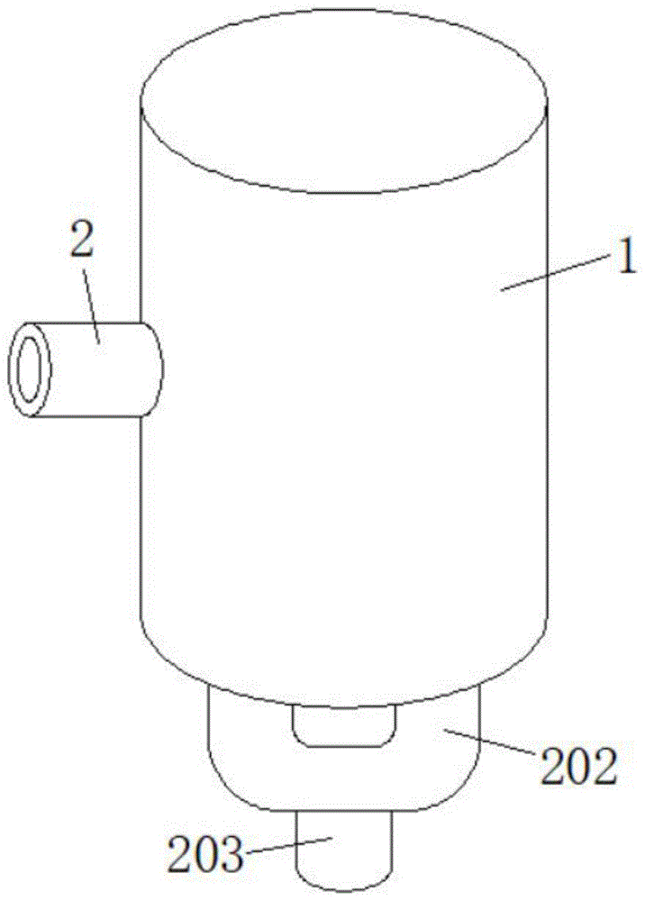 一种生产车用尿素溶液用的进气管的制作方法