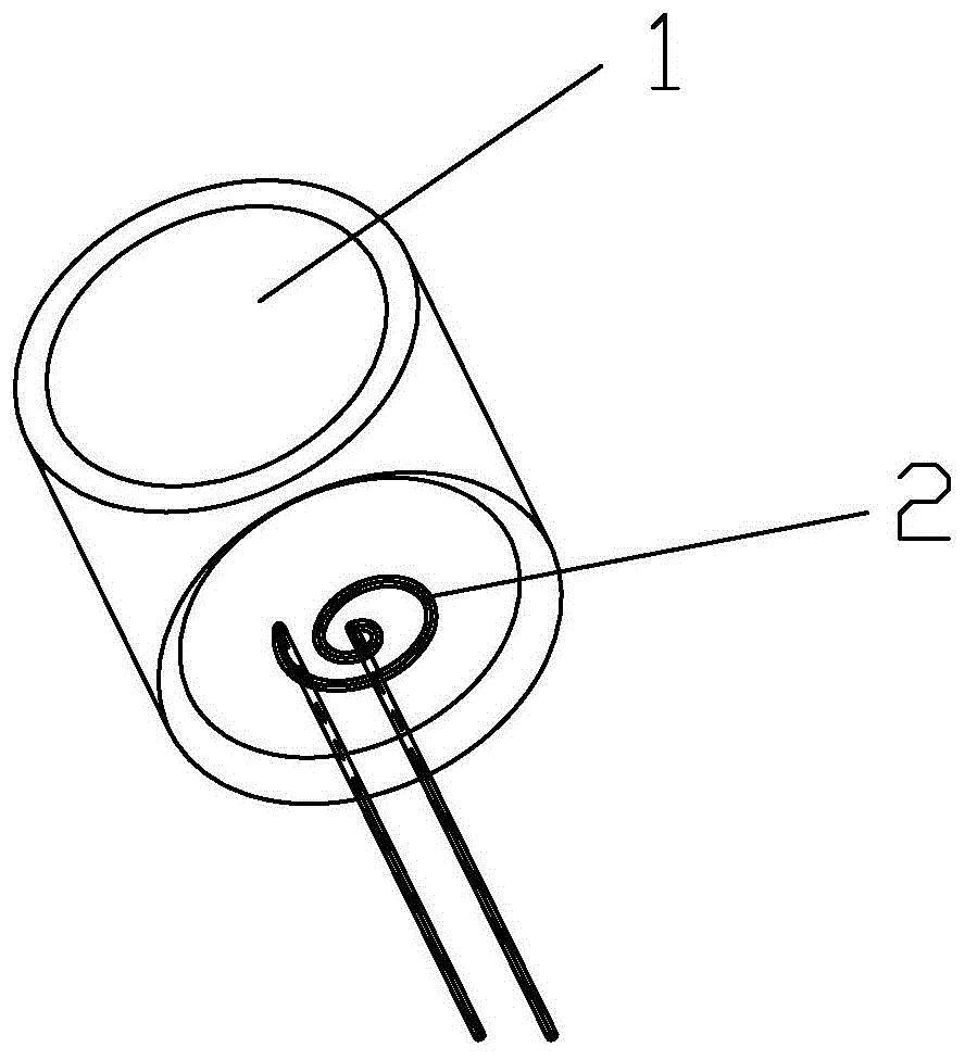 玻璃发热体的制作方法