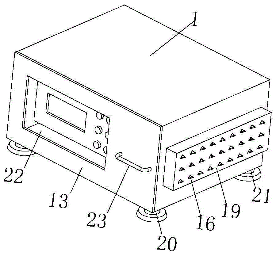 一种计算机网络安全的微型盒装置