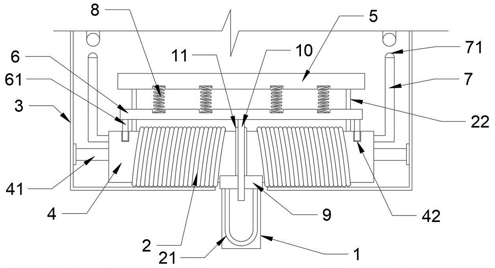 一种弹簧式复位组件的电力断路器的制作方法