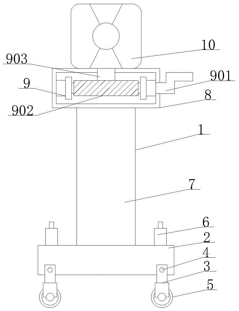 一种园林建设测量用测绘仪的制作方法