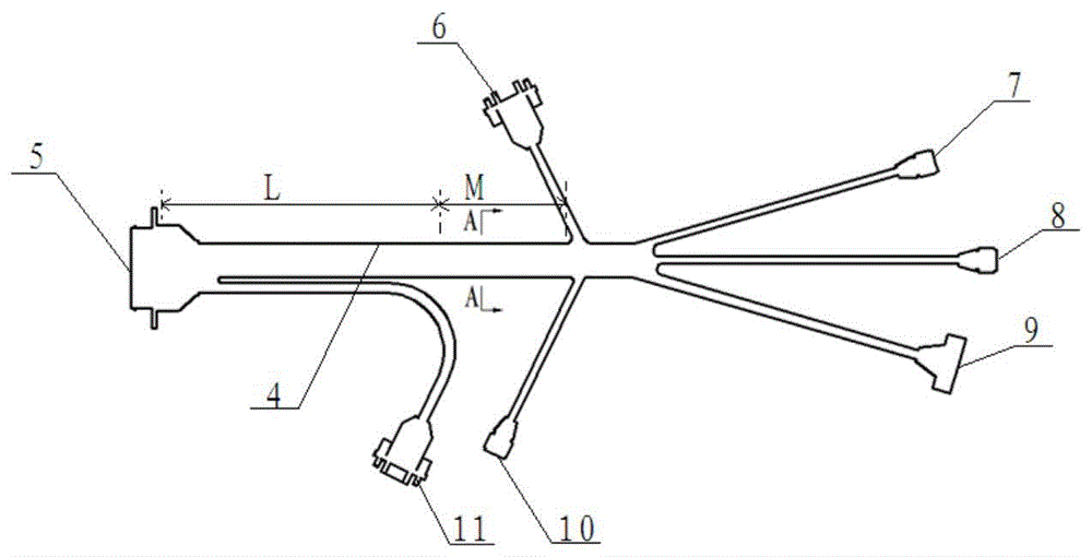 一种航空航天用超柔性整体硫化电缆组件的制作方法