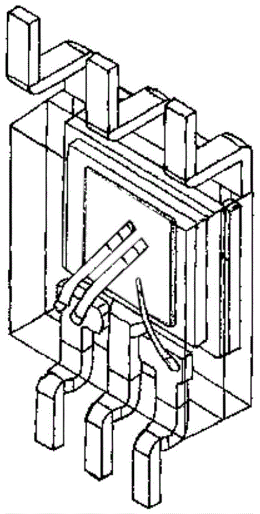 一种贴片式线性恒流IC的封装结构的制作方法