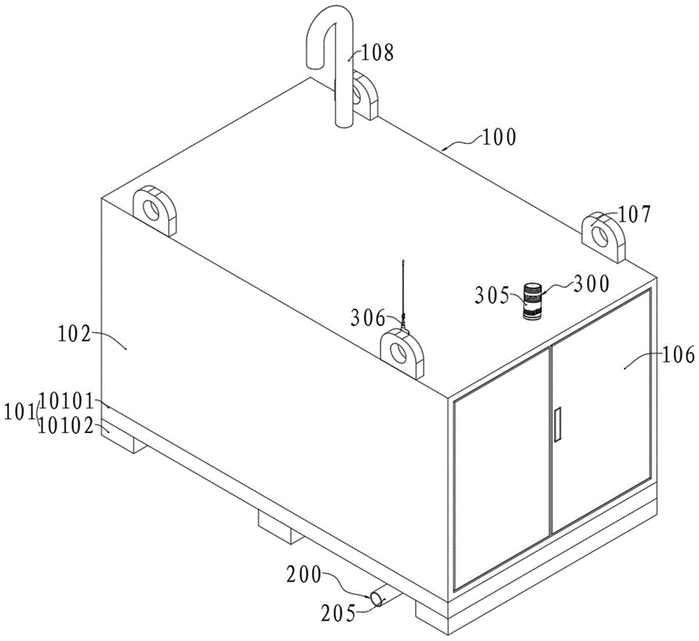 码头船舶污水智能接收柜的制作方法