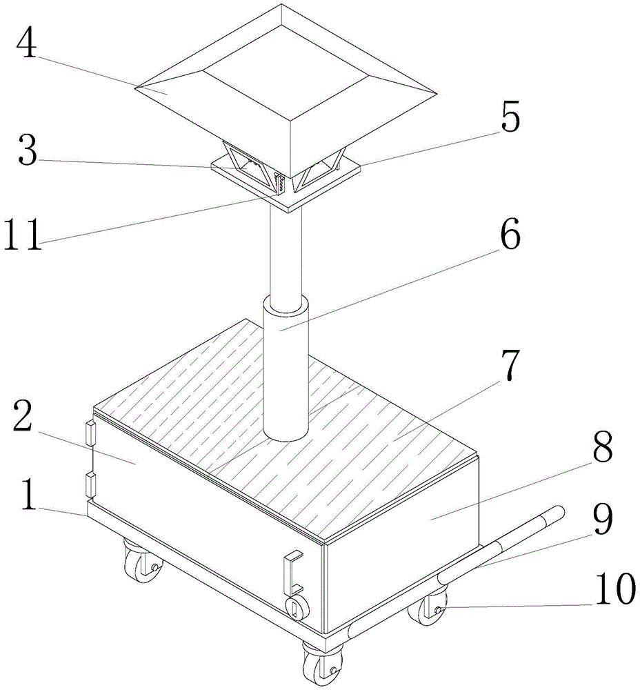 一种土木工程建筑用环保型照明装置的制作方法