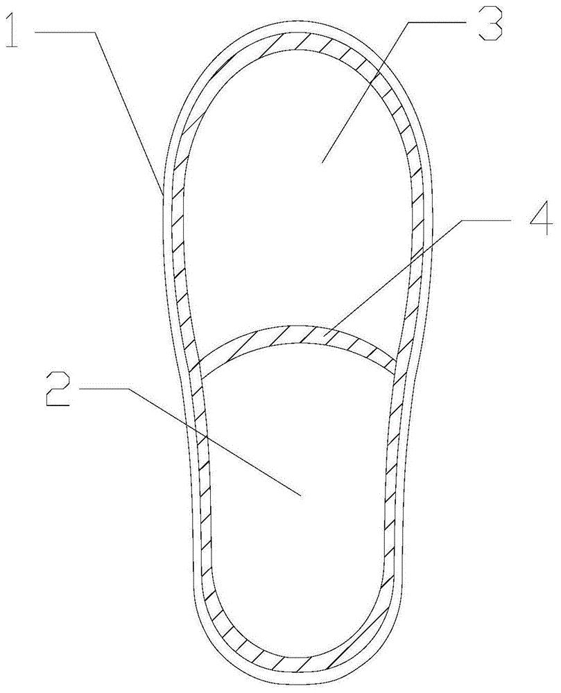 一种环保发光拖鞋的制作方法