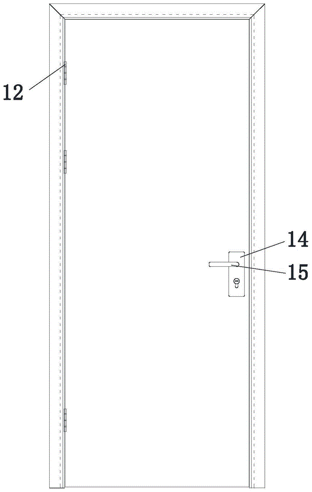 一种便于施工的新型环保免漆木门的制作方法