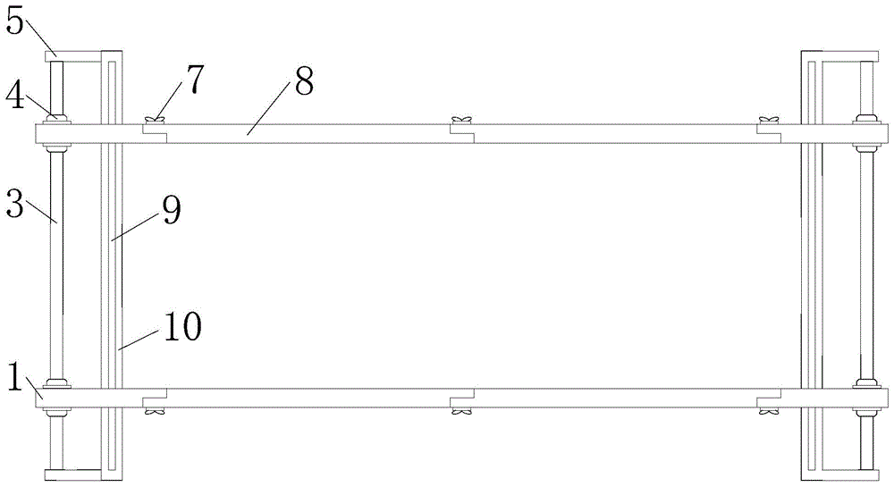 一种新型塑料平面建筑模板的制作方法