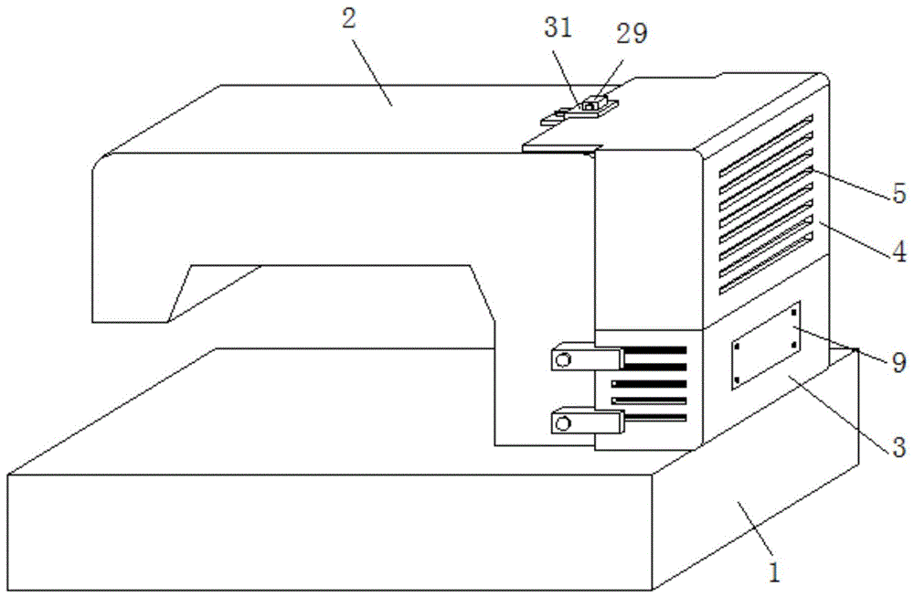 一种便于安装的低噪音缝纫机电控壳体的制作方法