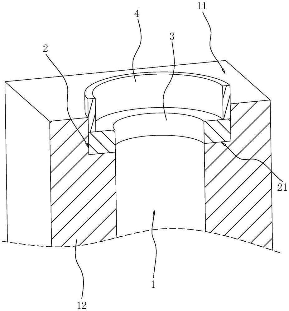 一种顶管接收井洞口结构的制作方法