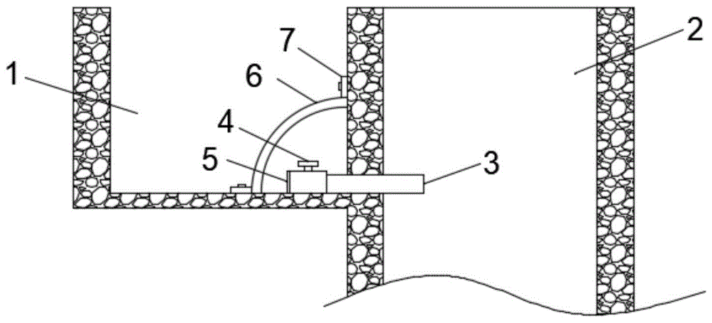 一种加装止逆阀的电梯底坑排水口的制作方法
