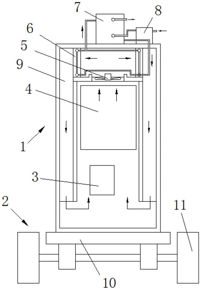 钻机移动箱式变频电源用司控箱的制作方法