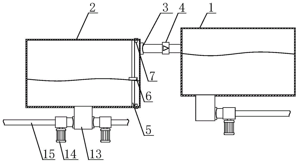 一种智能城镇供水系统贮水容器的制作方法