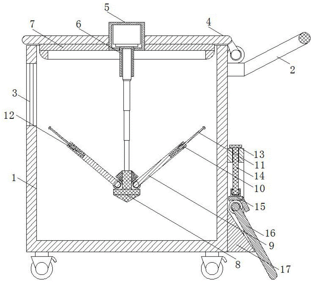 一种养鸡场用拌料装置的制作方法