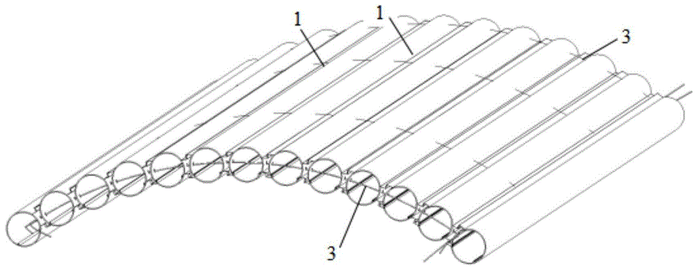 一种小直径管幕结构的预应力连接装置及其施工方法与流程